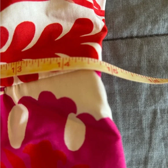 Boden Lauren Cotton Midi Dress Poppy Red Elaborate Flora 6 R NWT - Picture 14 of 14